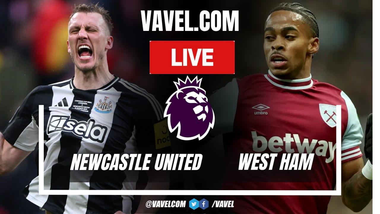 Newcastle United vs West Ham LIVE Score Updates: Relegation match (2-0).
