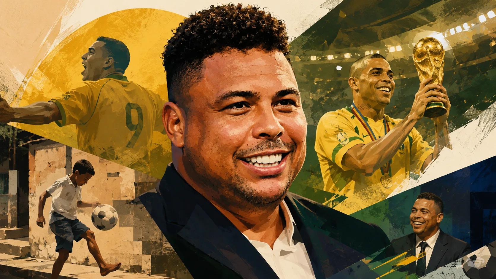 Ronaldo Fenômeno no programa de Luciano Huck