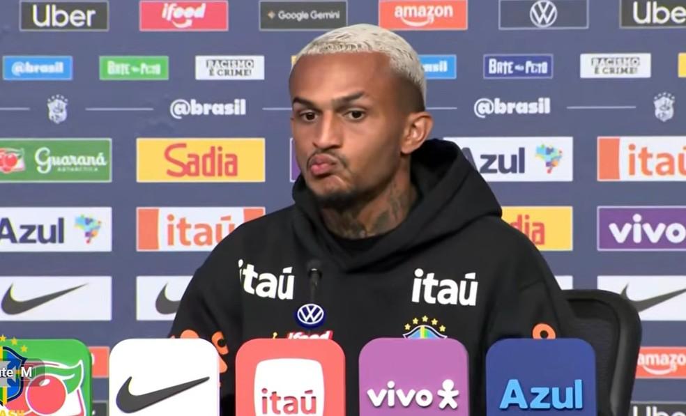 Wesley - Coletiva - Copa do Mundo - Seleção Brasileira
