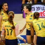 Brasil derruba a invencibilidade da Itália na Liga das Nações de Vôlei