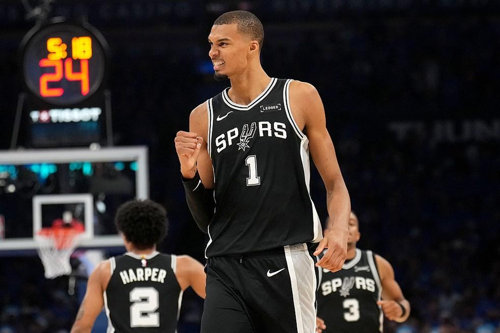 Victor Wembanyama é o grande astro dos Spurs na temporada atual