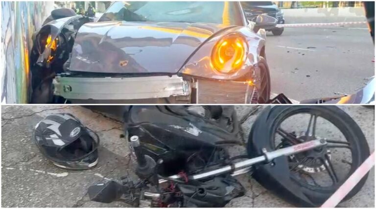 Acidente em São Paulo: Motorista de Porsche Colide com Motos e Carros na Zona Sul