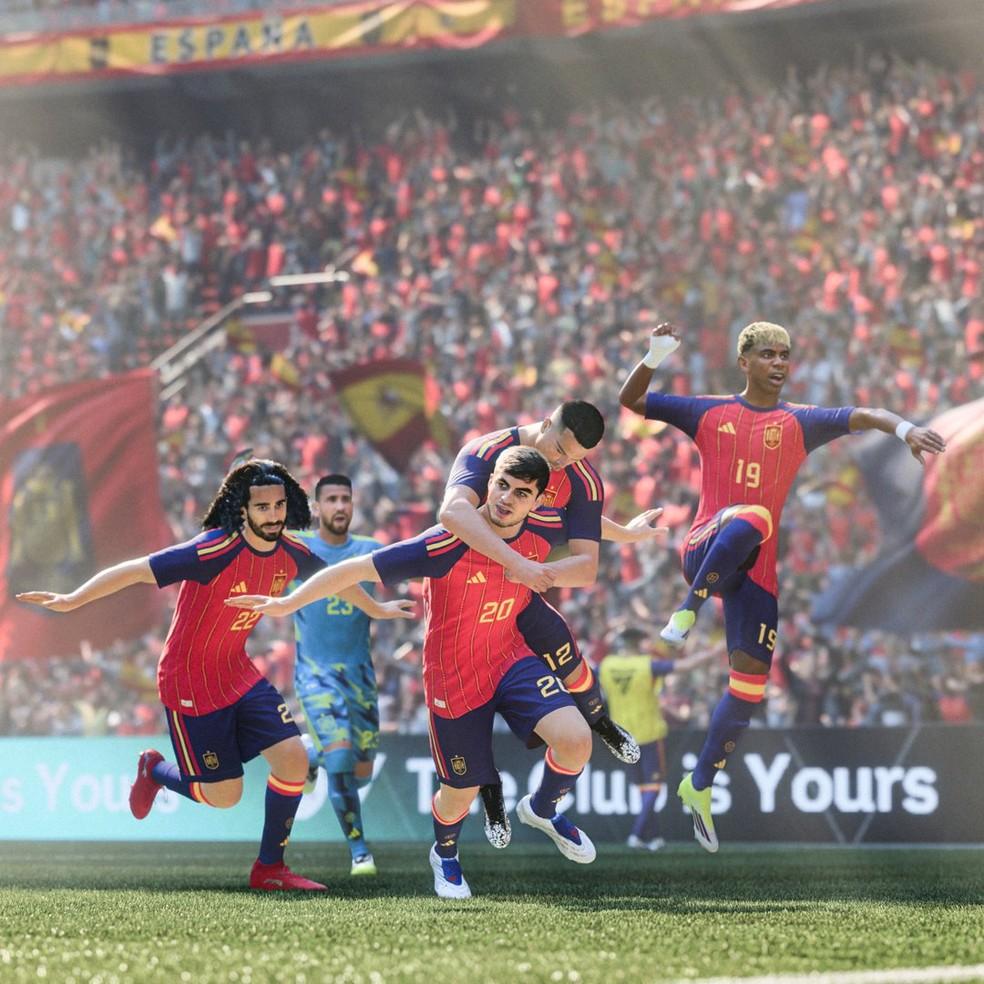 Espanha foi a campeã mundial na simulação do EA FC