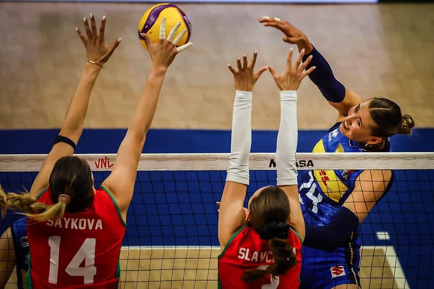 Antropova ataca em Brasil x Bulgária pela VNL 2026