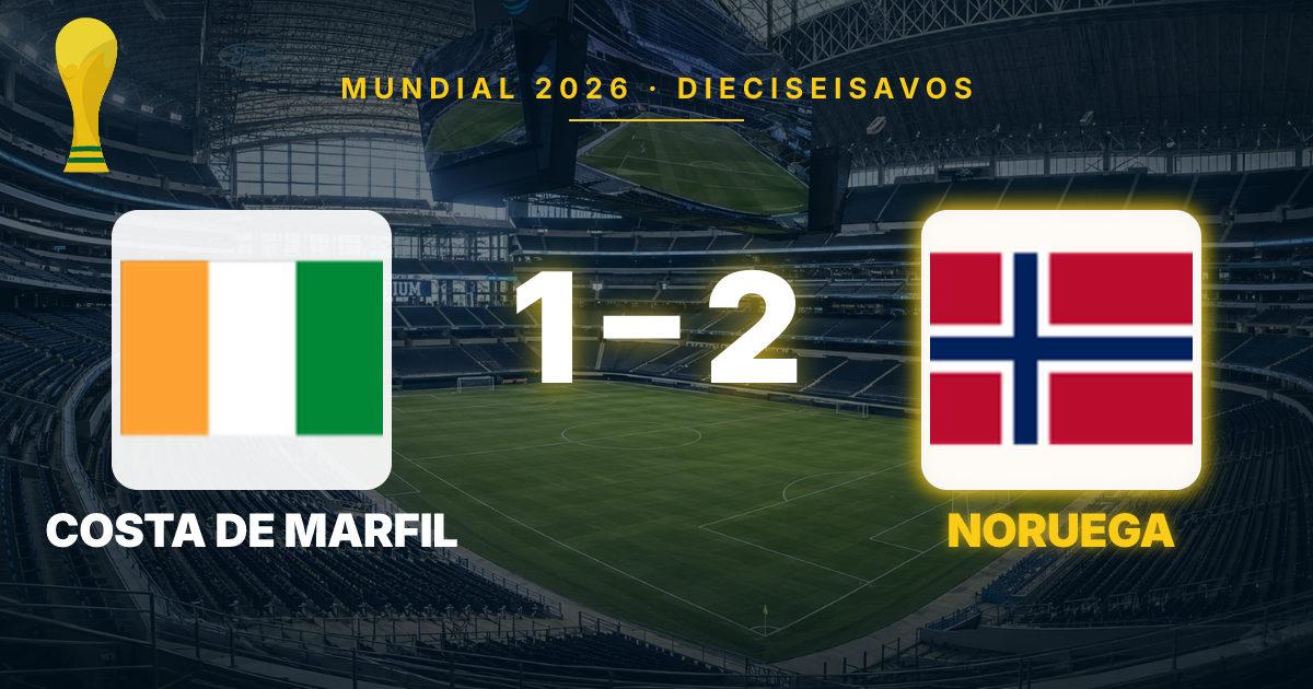 Noruega avança a octavos de final