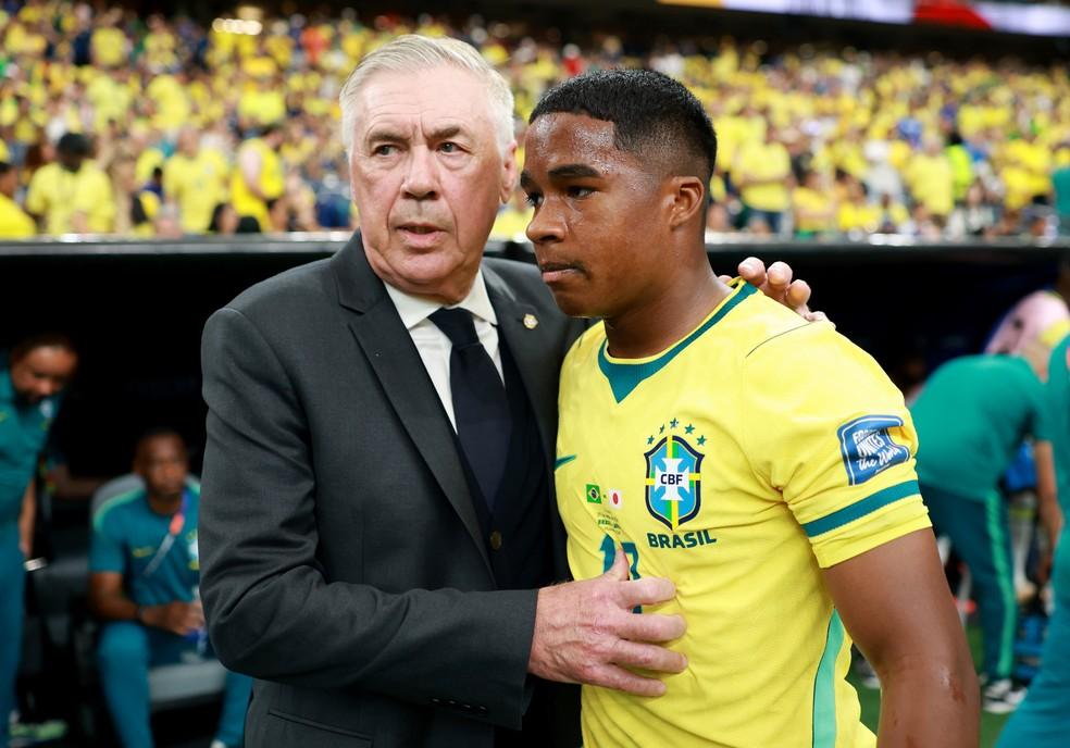 Brasil de Carlo Ancelotti vem crescendo na Copa do Mundo