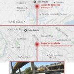 Acidente envolvendo Fábio Giga e Porsche provoca feridos na Zona Sul de SP