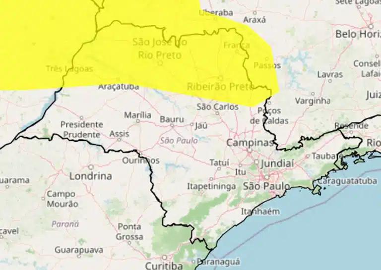 Inmet emite alerta para baixa umidade do ar em várias cidades de SP