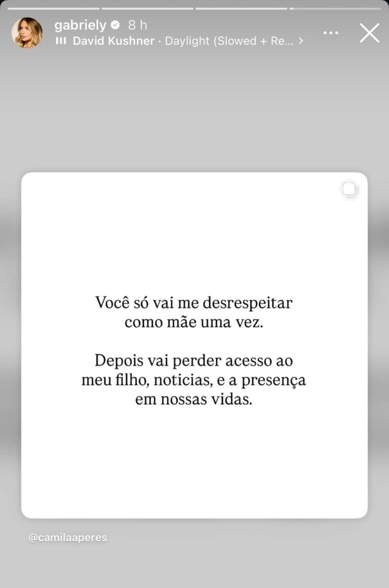 Gabriely Miranda Critica Comentários sobre sua Maternidade e Rebate Especulações