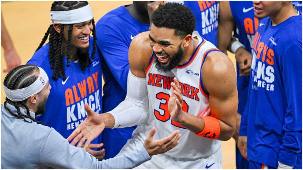 Os Knicks derrotaram Cleveland em quatro jogos para chegar às finais da NBA.