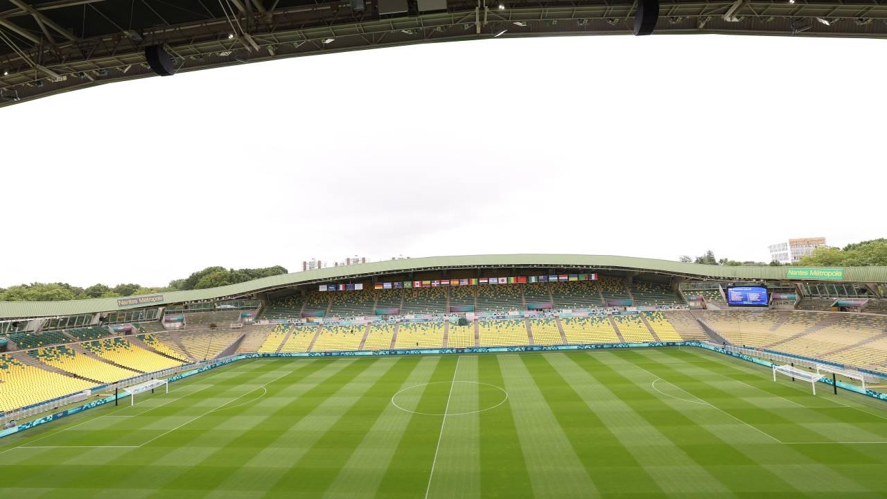 Estádio da Beaujoire em Nantes, França