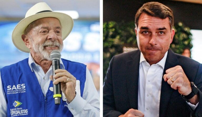Intenções de Voto para o 2º Turno: Lula e Flávio Bolsonaro em Nova Pesquisa