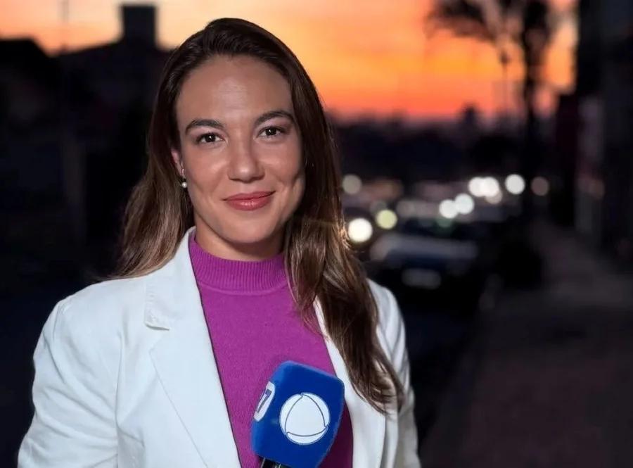 Repórter da Record Grace Abdul