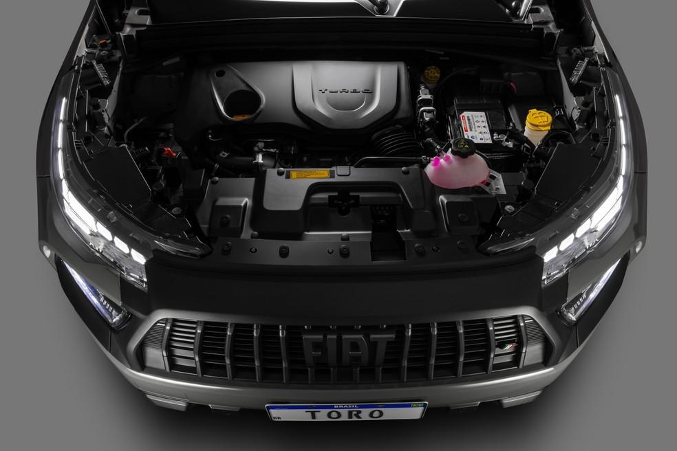 Fiat Toro Volcano 2027 com sistema híbrido leve de 48V