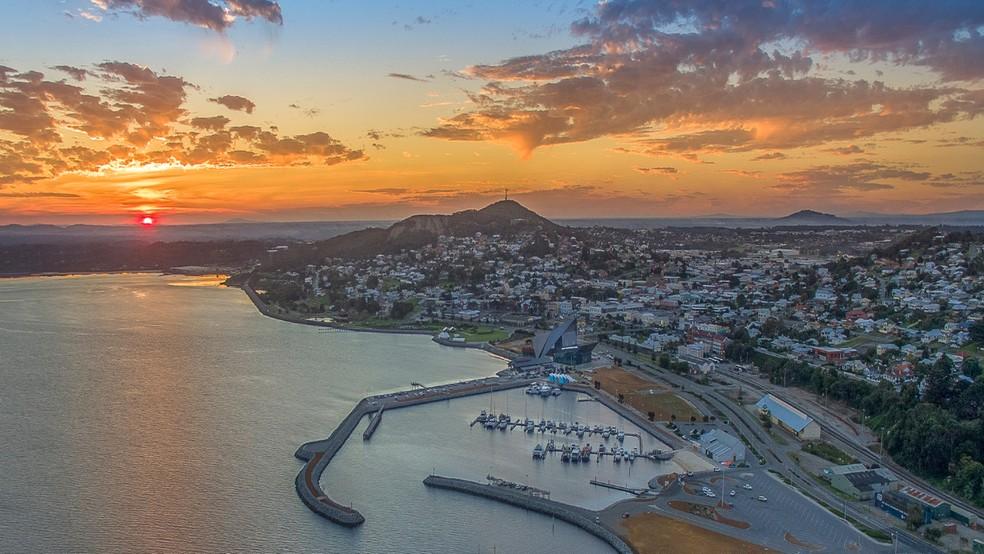 Cidade de Albany, na Austrália