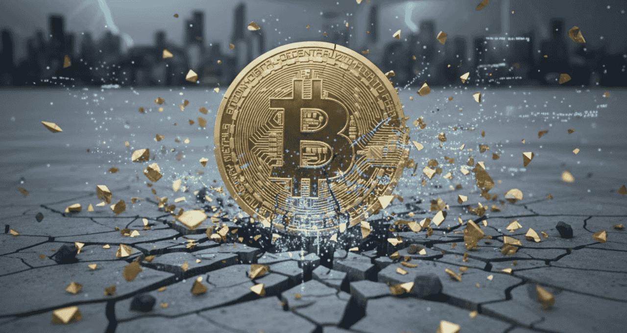 Bitcoin (BTC) cai e puxa mercado de criptomoedas para baixo.