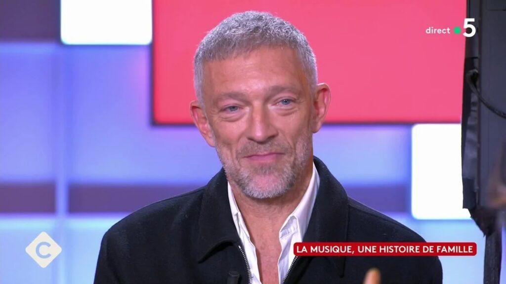 Léonie Cassel com Vincent Cassel