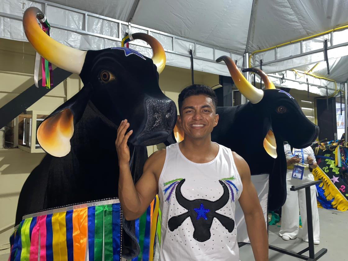 Edson Azevedo Jr. no Festival de Parintins