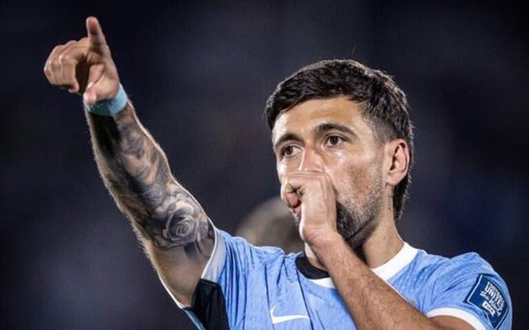 Arrascaeta aponta favoritos à Copa do Mundo e vestirá camisa histórica do Uruguai