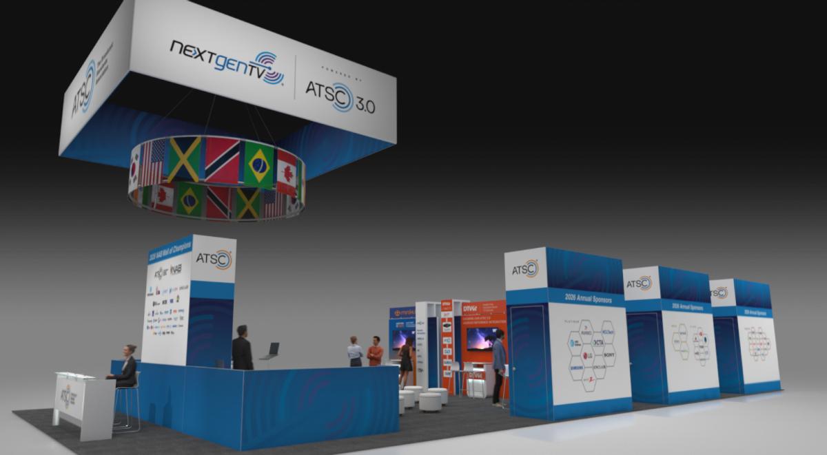 ATSC booth at NAB Show