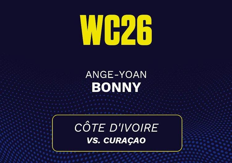 Desempenho Projetado de Ange-Yoan Bonny no Jogo de Hoje na Copa do Mundo