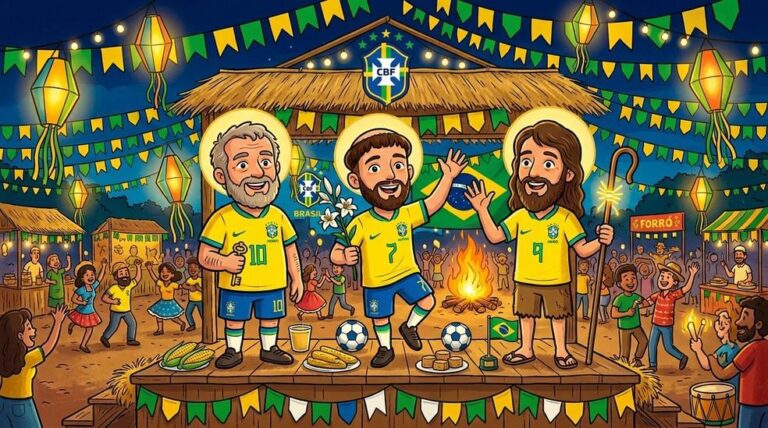A Seleção Brasileira e a Tradição Junina: 100% de Aproveitamento nos Dias dos Santos