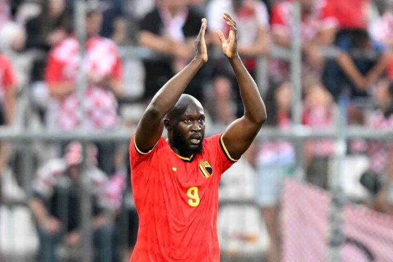 Romelu Lukaku não será titular da Bélgica em amistoso contra a Tunísia