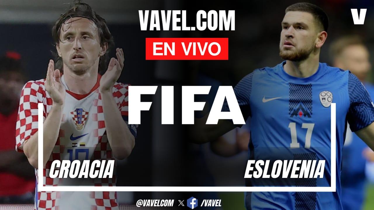 Croacia vs Eslovenia EN VIVO: Juego apretado (1-0)