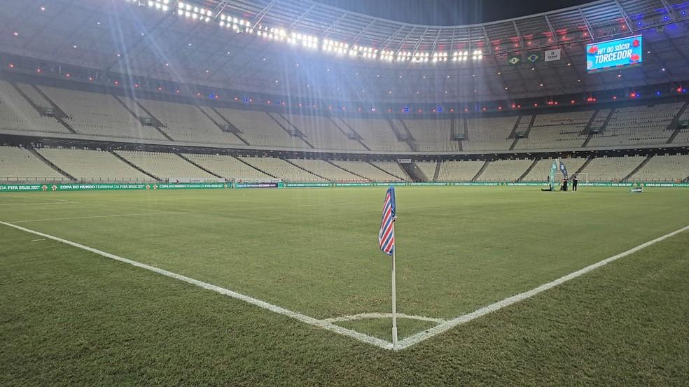 Arena Castelão para o duelo entre Fortaleza e Sport