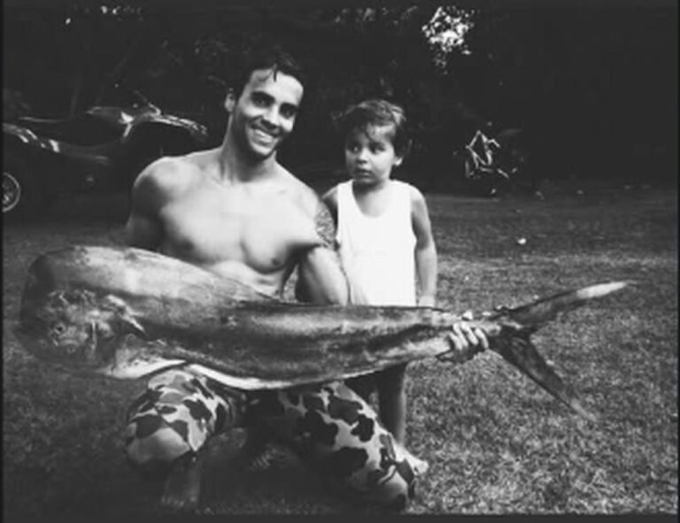 Marcelo Sangalo homenageia pai Daniel Cady em seu aniversário de 41 anos