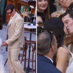 Dua Lipa e Callum Turner: O Casamento em Meio a Protestos na Itália