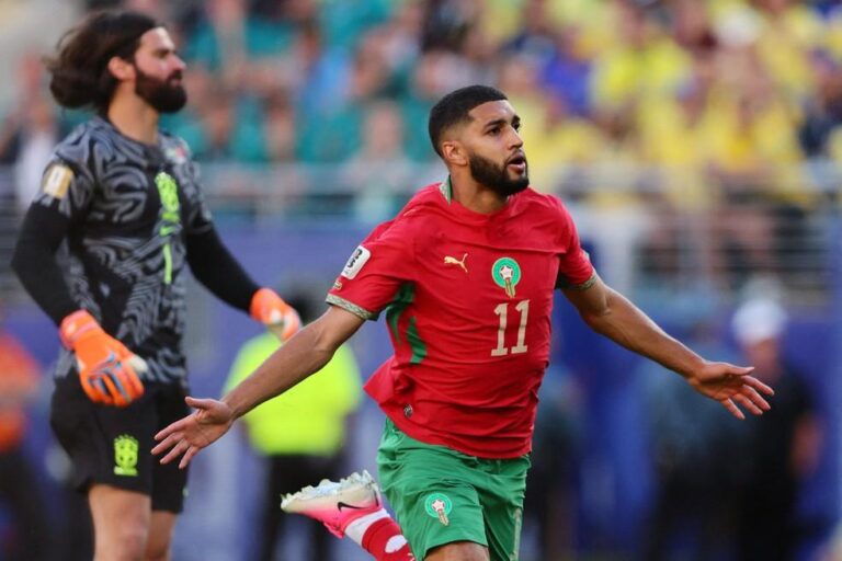 Saibari se destaca na Copa do Mundo de 2026 e é trunfo do Marrocos contra a Holanda