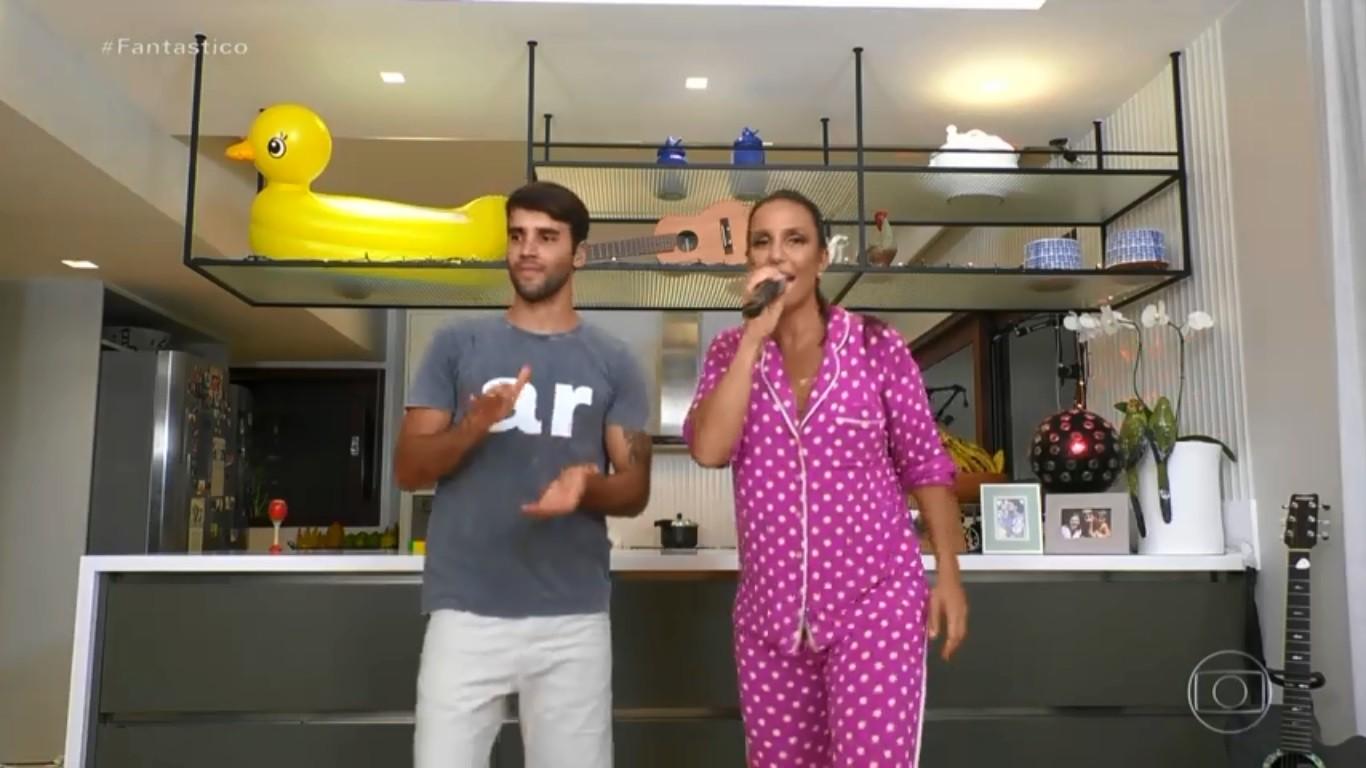 Ivete Sangalo e Daniel Cady