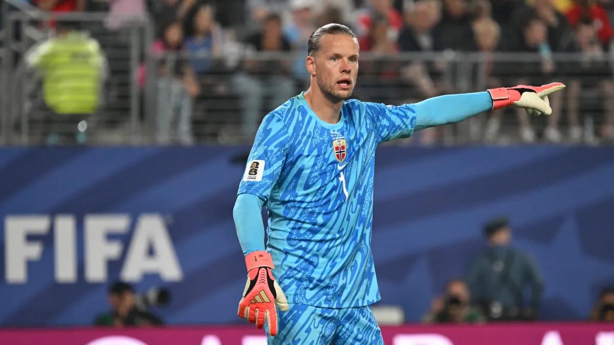 Ørjan Nyland, goleiro da Noruega