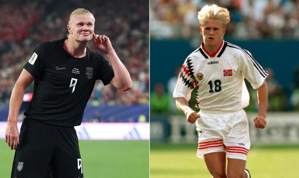 Erling Haaland e Alf-Inge Haaland