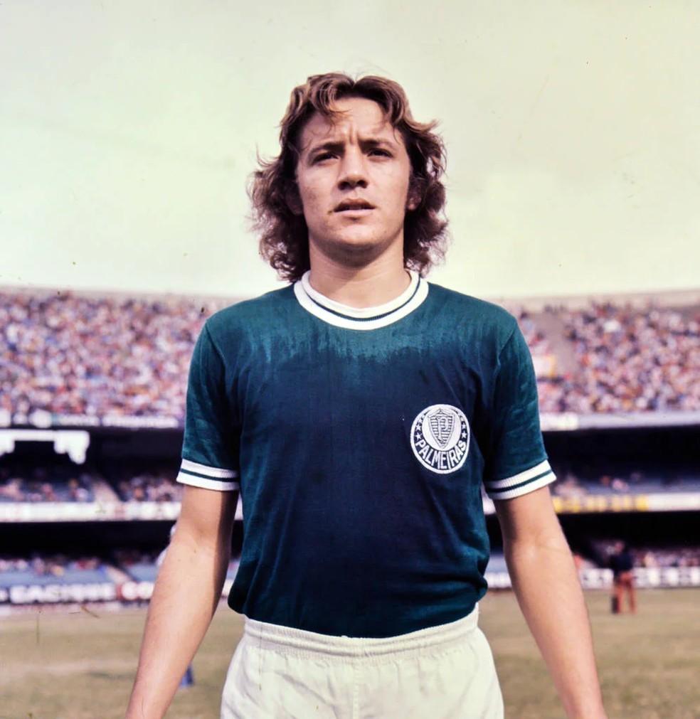 Leivinha em partida pelo Palmeiras