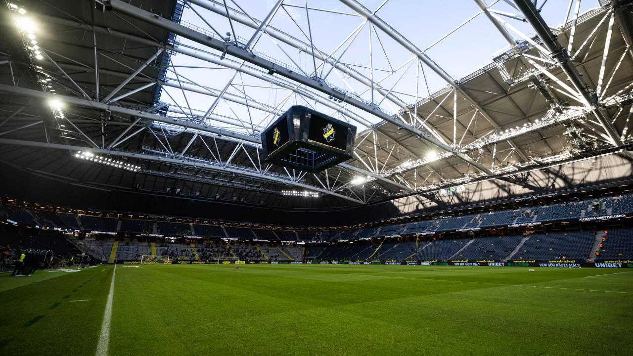 Strawberry Arena, onde ocorrerá o amistoso entre Suécia e Grécia