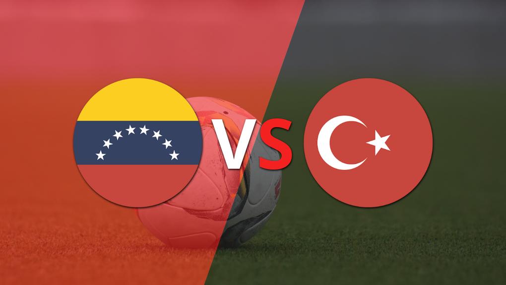 Venezuela se enfrenta a Turquia em um partido amistoso.