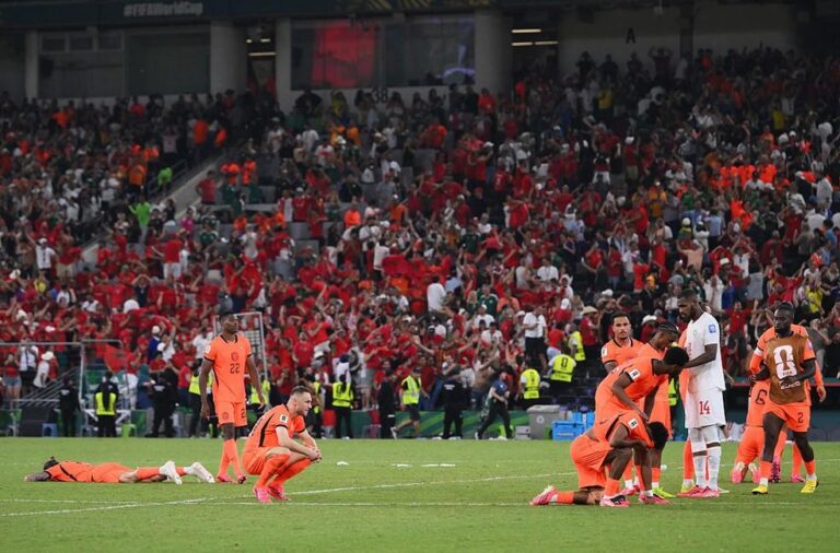 A Holanda Igualou Recorde Negativo ao Ser Eliminada por Marrocos em Pênaltis