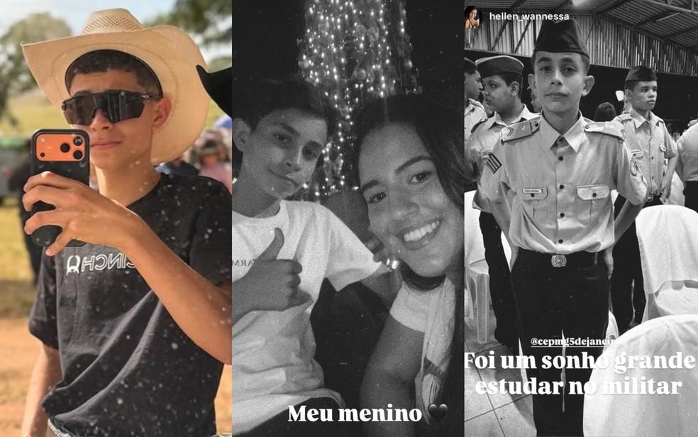Lucas Antônio de Souza Dias, uma das vítimas do acidente