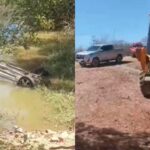 Tragédia em São João do Piauí: motorista morre após carro cair em lago