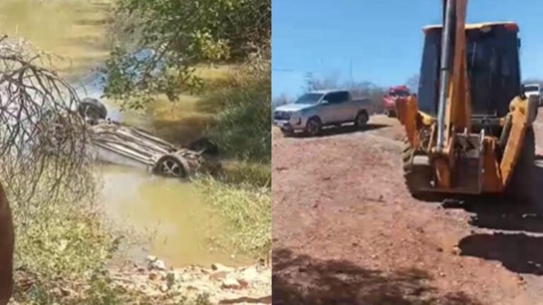Tragédia em São João do Piauí: motorista morre após carro cair em lago