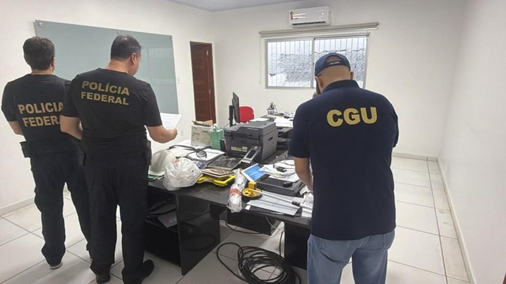 Operação da Polícia Federal investiga suposta corrupção e desvio de recursos públicos federais em obras de Murici