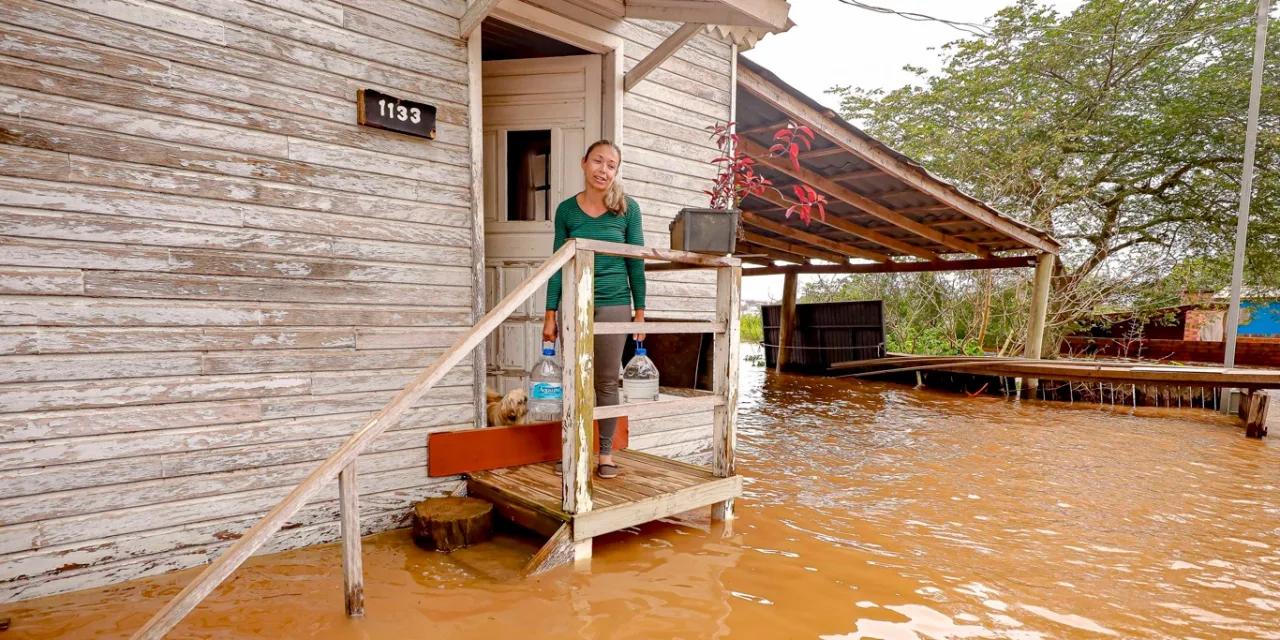 Nível do Guaíba subirá muito com risco nas ilhas de Porto Alegre