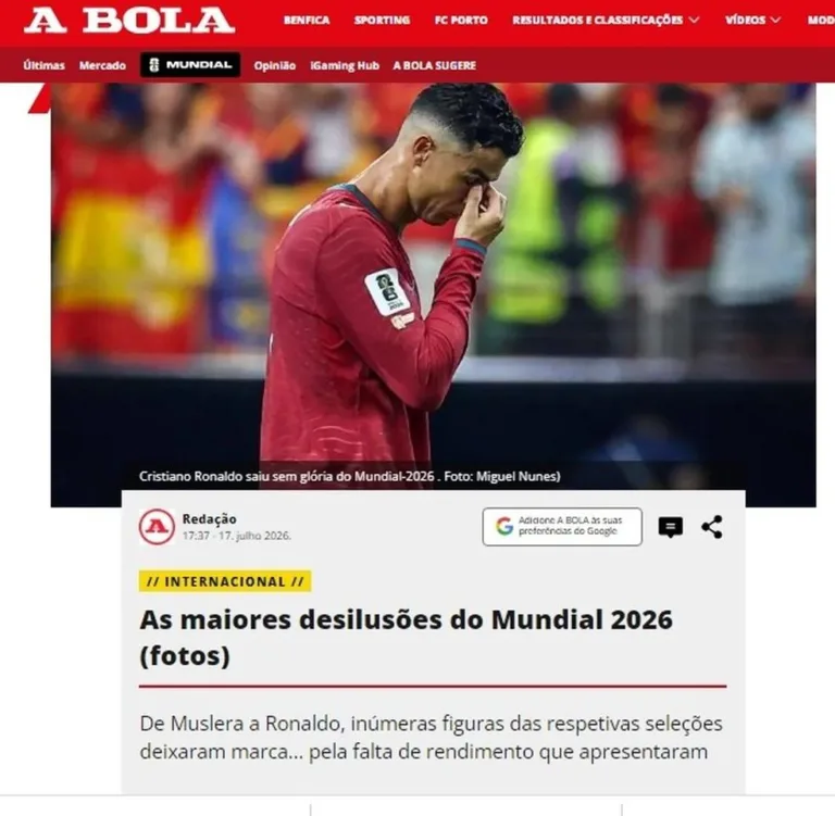 Decepções da Copa do Mundo de 2026: Uma Análise das Expectativas e Realidades