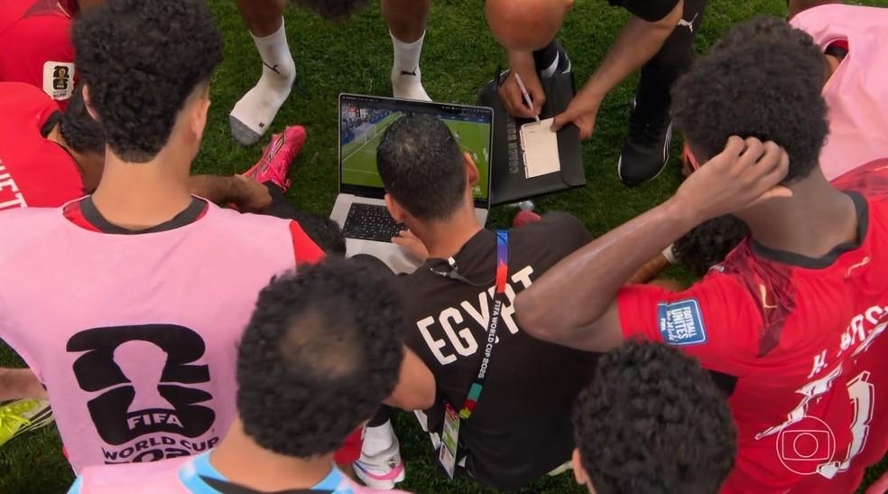 Jogadores do Egito estudam cobranças de pênaltis