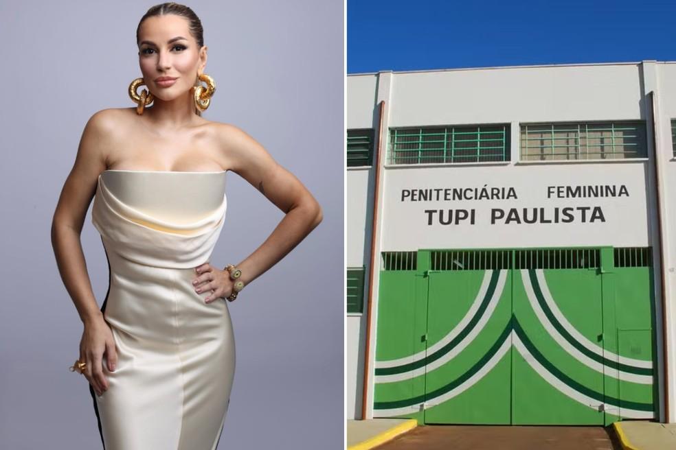 Deolane Bezerra foi transferida para a Penitenciária Feminina de Tupi Paulista, no oeste paulista