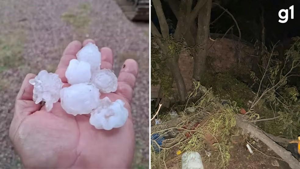 Instabilidade já causou granizo e queda de árvore no RS