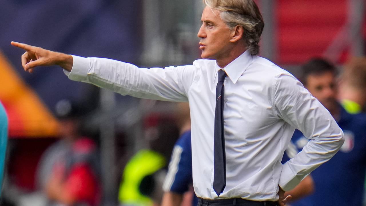 Roberto Mancini no comando da Itália
