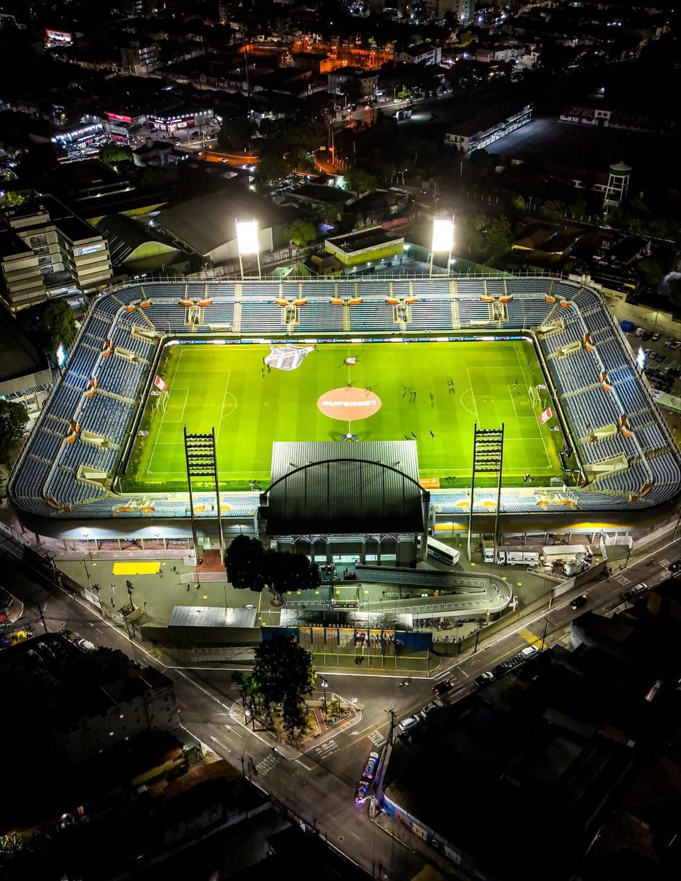 Estádio Presidente Vargas, em Fortaleza — Foto: Felipe Santos/Ceará SC